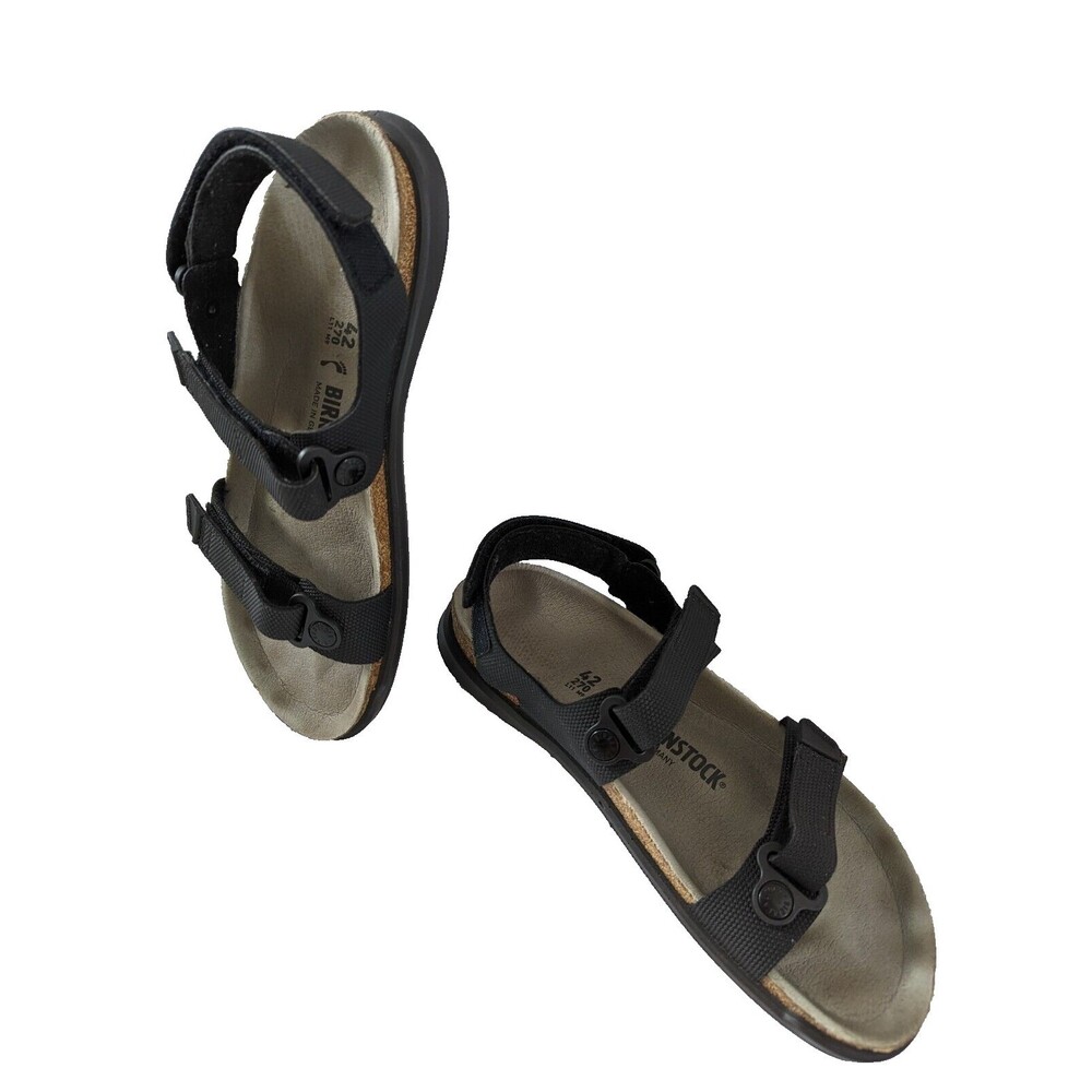 Birkenstock Kalahari Cross Country Strap Sandals Unisex Black Size L11 M9 270 4